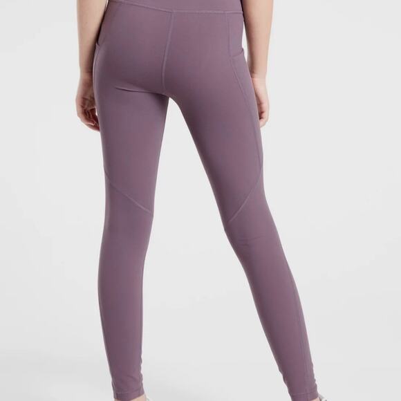 ATHLETA GIRL Purple High Rise Stash Your Treasures Tight Active Leggings Size XL - Picture 13 of 13